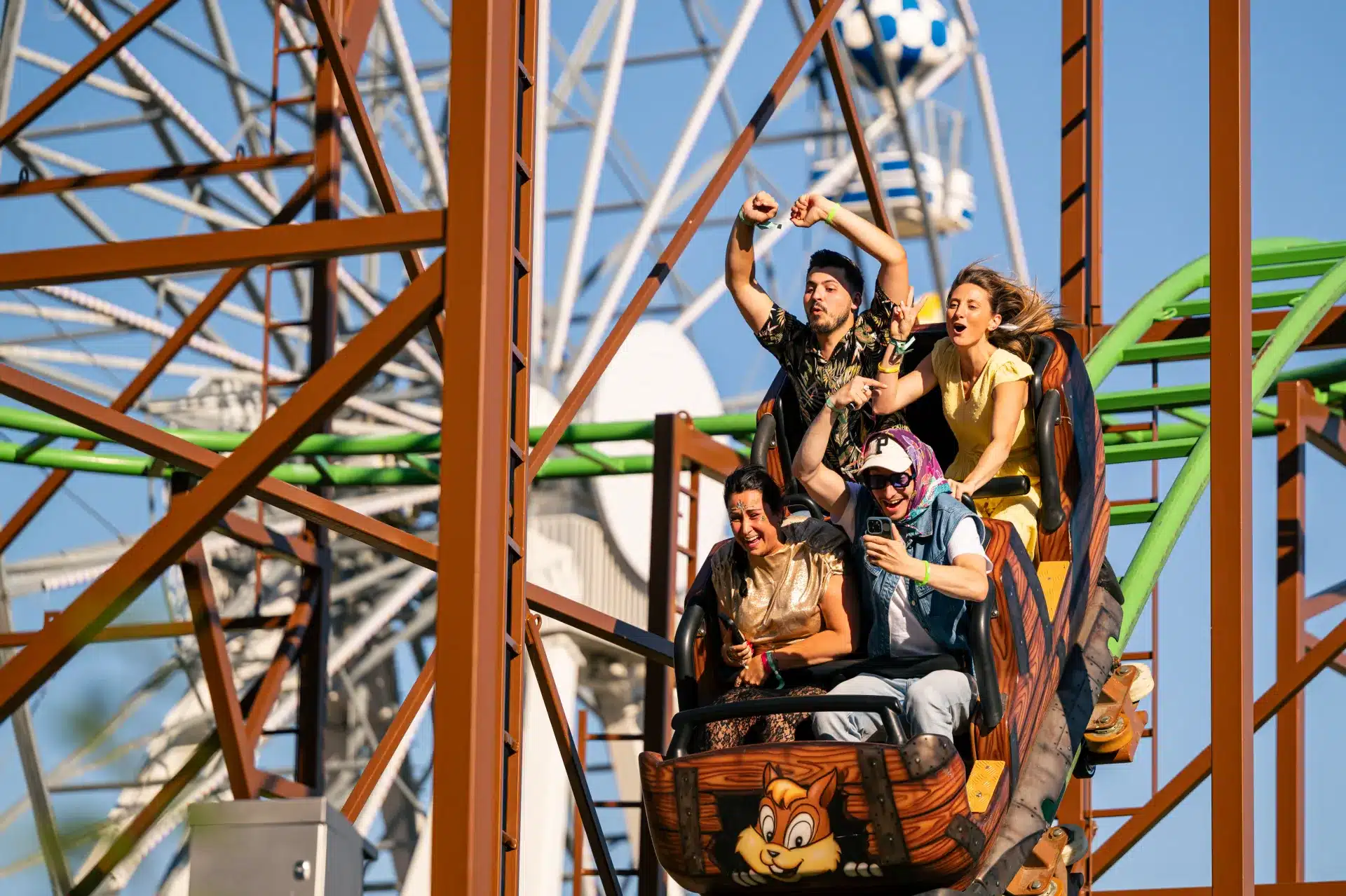 Teambuilding parc attraction photographe Le Mans
