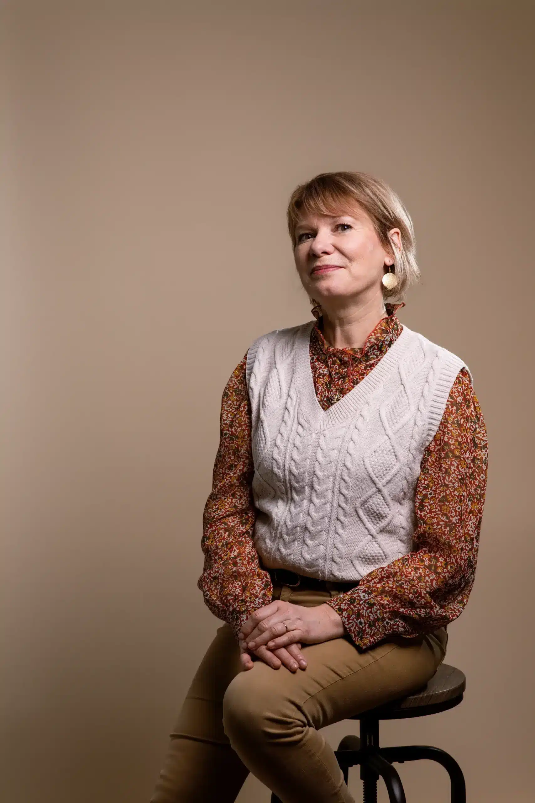 Portrait professionnel femme dirigeante Le Mans